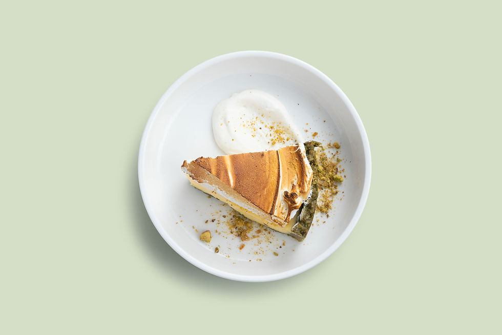 Zitronen-Baiser-Torte image