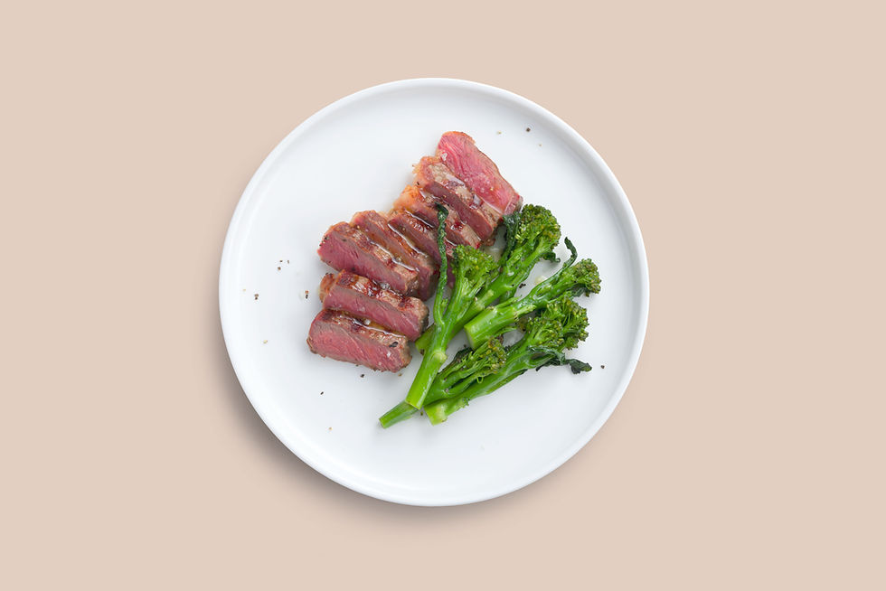 Steak in Erdnusskruste image